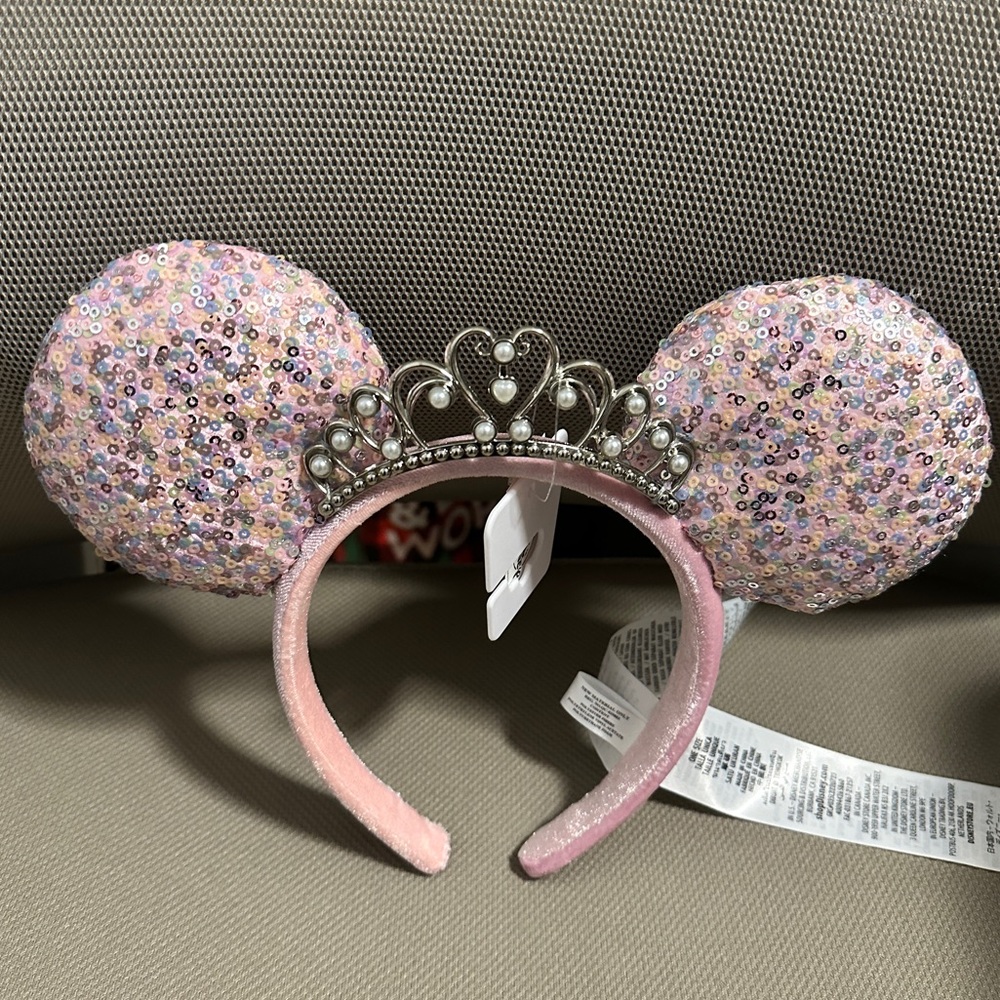 Disney Parks Pink Tiara Princess Ears from 2022 - New